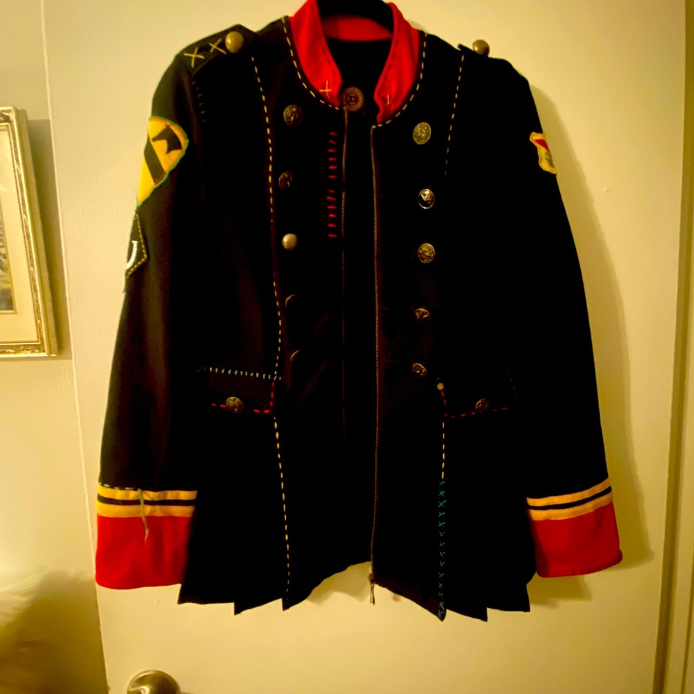 Double D Ranch military style jacket XS